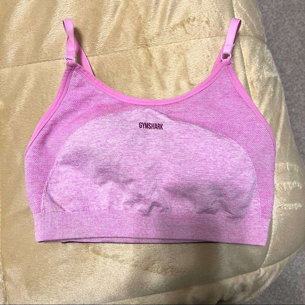 Gymshark Pink Flex Sports Bra Size Small